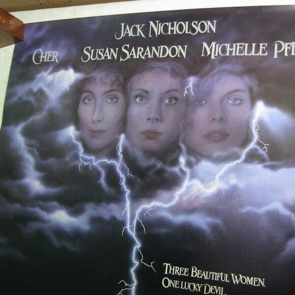 Vintage The Witches of Eastwick Movie Poster - Picture 6 of 7